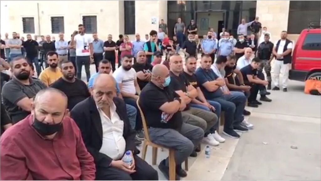 مراسم صلح على خلفية "إطلاق نار" على منزل الفقيد غسان الشكعة