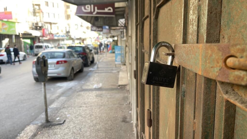 إضراب شامل في مدينة نابلس اليوم