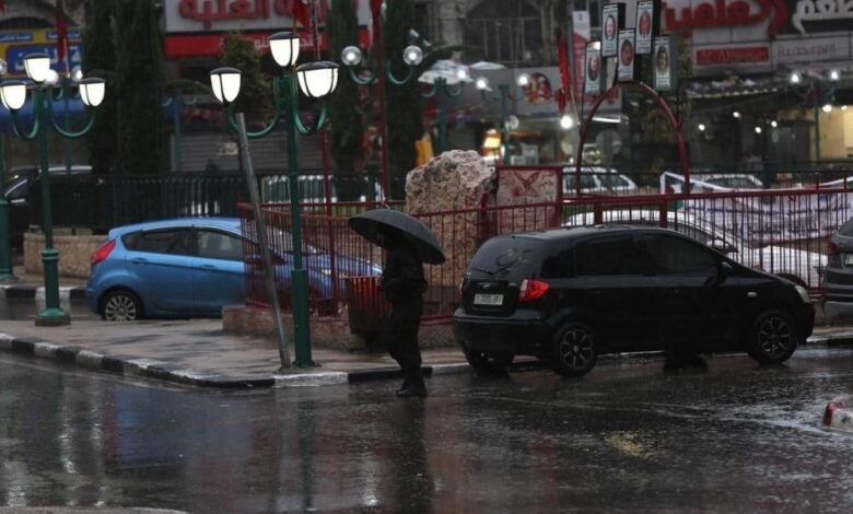 صورة الارصاد الجوية: أجواء غائمة جزئياً، والحرارة أقل من معدلها السنوي