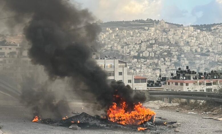 صورة مؤسسة “الحق” تحذّر من تداعيات أحداث مدينة نابلس