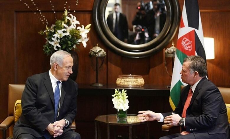 صورة هذا ما ورد في لقاء الملك الأردني مع رئيس حكومة الاحتلال