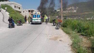 صورة شهيد وإصابتان بغارة جنوب لبنان