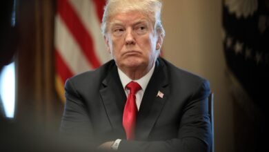 صورة ترامب يعلن وقفاً لإطلاق النار لأسبوعين مع إيران