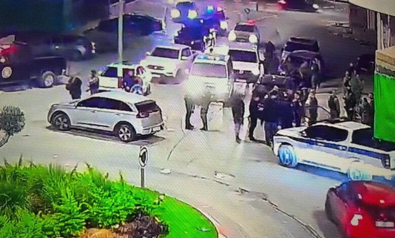 صورة الشرطة تنفي وجود أيّ حالة سطو في نابلس