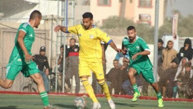 صورة نتائج مباريات اليوم الأحد في بطولة غزة الرمضانية