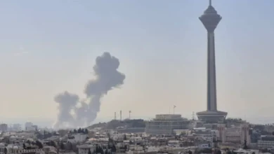 صورة هجوم إسرائيلي أميركي على إيران: قصف واسع على العاصمة طهران