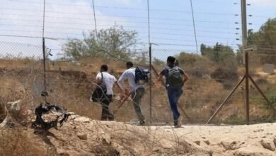 صورة إصابة عامل برصاص الاحتلال شمال القدس