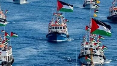 صورة أسطول الحرية يتحدى مجددا الحصار الإسرائيلي