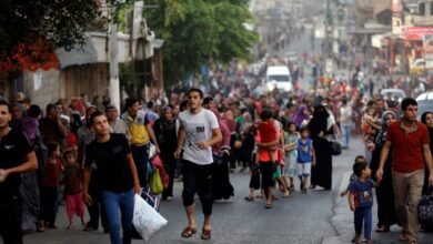صورة فلسطين تسجل ثاني أعلى كثافة سكانية في العالم العربي