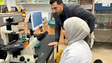 صورة إنجاز أكاديمي لافت للطالبة سوسانا بدير في مجال علوم الأعصاب بجامعة النجاح الوطنية