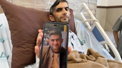 صورة من الجوع إلى نزيف وإزالة جزء من جمجمته .. الصحفي مجاهد بني مفلح يروي الإهمال في سجون الاحتلال