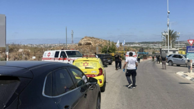 صورة قتيل و5 مصابين في عملية إطلاق نار في الداخل المحتل
