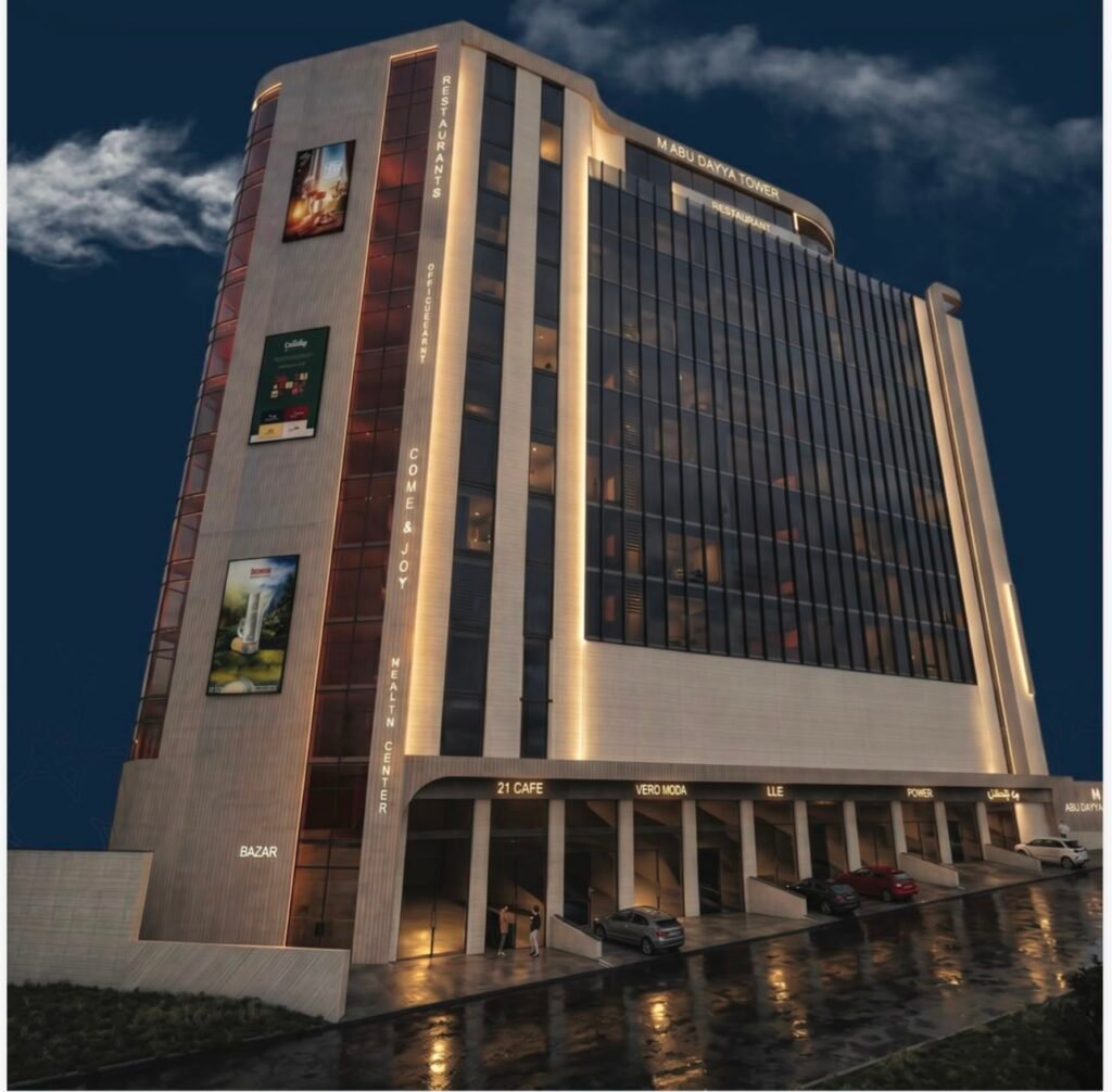 مخطط هندسي للبرج الجديد