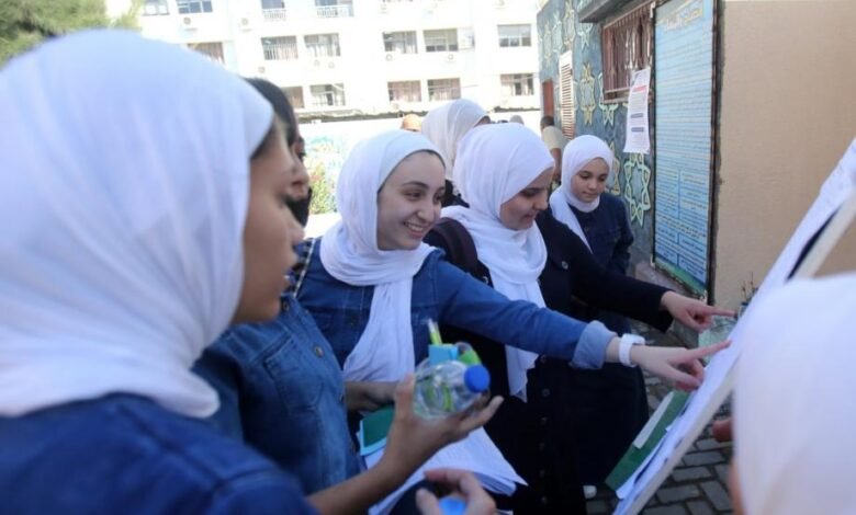 هام فيما يتعلق بنتائج التوجيهي