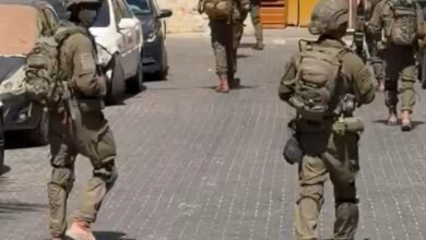 صورة بالفيديو: قوات الاحتلال تقتحم نابلس