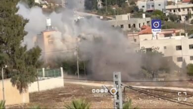 صورة الاحتلال يفجر منزل الشهيد فاروق رمضان في بلدة تل غربي نابلس