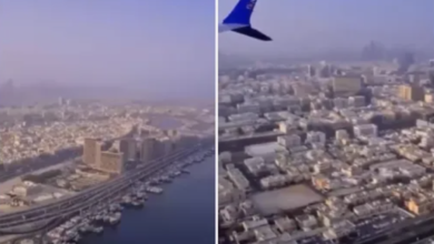 صورة رعب وصراخ على متن طائرة “فلاي دبي” إلى إسرائيل.. ما حقيقة الفيديو؟