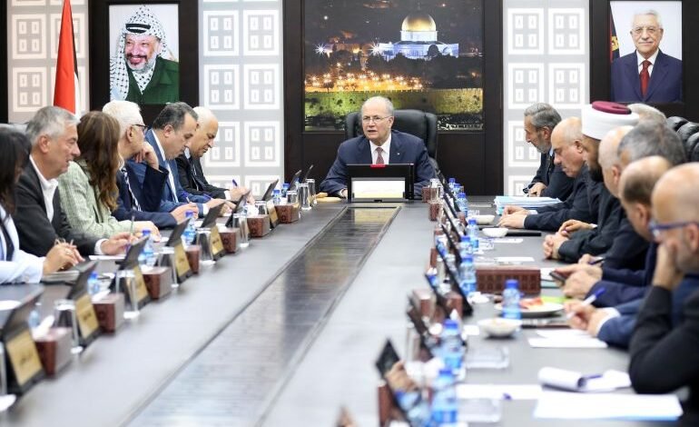 الحكومة الفلسطينية